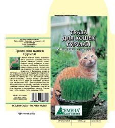 Трава для кошек Гурман, 30г (цв) ― Все в сад